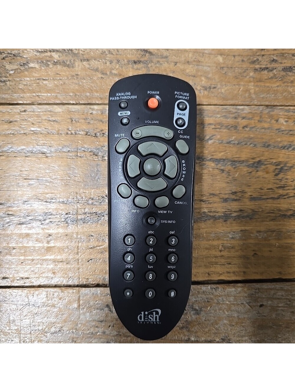 OEM Genuine Dish Network 1.5 NDB Remote Control 160949 With Battery Cover EUC